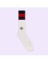 [GUCCI] Wool socks with Interlocking G patch 7273524G1869268