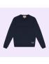 [GUCCI] Wool sweater with Horsebit intarsia 730974XKCOR4011
