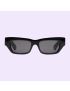 [GUCCI] Rectangular frame sunglasses 733383J07401012