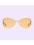 [GUCCI] Oval frame sunglasses 733788J16929276