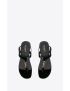 [SAINT LAURENT] cassandre sandals in patent leather 735072B8IKK1000