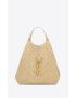 [SAINT LAURENT] icare maxi shopping bag in quilted nubuck suede 698651AABR89748