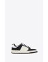 [SAINT LAURENT] sl 61 sneakers in perforated leather 713600AAAWR9063