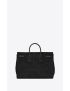 [SAINT LAURENT] sac de jour medium supple in raffia and vegetable tanned leather 751499GAADY1000