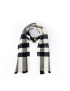 [BURBERRY OUTLET] Check Wool Square Scarf 80262591