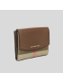[BUBERRY OUTLET] House Check Grainy Derby Luna Small Wallet 80278831