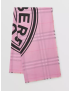 [BURBERRY OUTLET] Reversible Logo graphic Check print Scarf 80496281