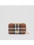 [BURBERRY] Knitted Check and Leather Small Lola Bag 80508761