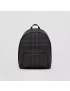 [BURBERRY] Charcoal Check and Leather Backpack 80546631