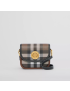 [BURBERRY] Check and Leather Small Elizabeth Bag 80557811
