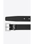 [SAINT LAURENT] cassandre belt in smooth leather 634440AACC51000