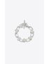 [SAINT LAURENT] deco chain bracelet in metal 753272Y15008117