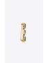 [SAINT LAURENT] baroque cross brooch in metal 688508Y15269349
