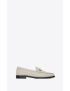 [SAINT LAURENT] le loafer penny slippers in smooth leather 67023218RTT1906