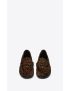 [SAINT LAURENT] le loafer penny slippers in pony effect leather 6506152PM002094