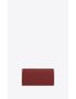[SAINT LAURENT] cassandre matelasse large flap wallet in grain de poudre embossed leather 372264BOW016008