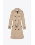 [SAINT LAURENT] trench coat in gabardine 507530Y039W9772