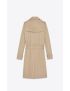 [SAINT LAURENT] trench coat in gabardine 507530Y039W9772