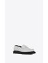 [SAINT LAURENT] teddy penny loafer in smooth leather 66874826Y009030