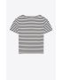 [SAINT LAURENT] striped t shirt 662011YB2PU9390