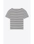 [SAINT LAURENT] striped t shirt 662011YB2PU9390