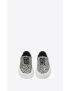 [SAINT LAURENT] venice sneakers in sparkle print canvas 66932926Q109074