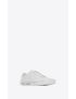 [SAINT LAURENT] malibu sneakers in smooth leather 64925300NG09030