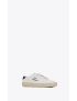 [SAINT LAURENT] court classic sl 06 embroidered sneakers in leather 61064908G109061