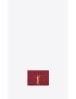 [SAINT LAURENT] cassandre matelassé card case in grain de poudre embossed leather 423291BOW016008