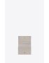 [SAINT LAURENT] cassandre matelasse flap card case in grain de poudre embossed leather 668290BOWA19207