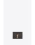 [SAINT LAURENT] cassandre matelasse card case in grain de poudre embossed leather 423291BOW011112