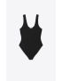 [SAINT LAURENT] saharienne one piece swimsuit 687606Y36TD1000