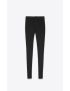 [SAINT LAURENT] slim fit pants in silky jersey 685432Y7E231000