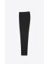 [SAINT LAURENT] tuxedo straight pants in grain de poudre 531495Y399W1000