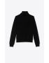 [SAINT LAURENT] turtleneck sweater in cashmere 633329YA2OL1000