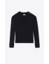 [SAINT LAURENT] high neck sweater with buttons 603086YALM24240