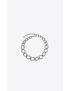 [SAINT LAURENT] graduated chain bracelet in metal 666435Y15008142