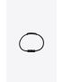 [SAINT LAURENT] opyum bracelet in suede and metal 559355C0X0Z1000