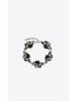 [SAINT LAURENT] romantic flower bracelet in metal 687965Y15008142