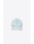 [SAINT LAURENT] baseball cap cassandre in denim 7029013YL464900