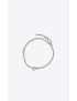 [SAINT LAURENT] opyum charm bracelet in metal and rhinestone 692489Y15268368
