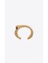 [SAINT LAURENT] snake cuff bracelet in metal 694521Y15269365