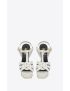 [SAINT LAURENT] tribute platform sandals in smooth leather 315487BZC009008
