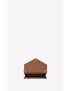 [SAINT LAURENT] cassandre saint laurent matelasse envelope chain wallet in grain de poudre embossed leather 393953BOW012516