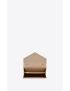 [SAINT LAURENT] classic cassandre chain wallet in grain de poudre leather 377828BOW012721