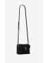 [SAINT LAURENT] loulou toy strap bag in  y  quilted suede and smooth leather 6784011U8271000
