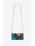 [SAINT LAURENT] paris chain wallet in multicolor flower print leather 635203AAAHJ1077