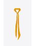 [SAINT LAURENT] narrow lavalliere scarf in silk 6882983YI797600