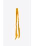 [SAINT LAURENT] narrow lavalliere scarf in silk 6882983YI797600