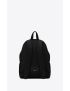 [SAINT LAURENT] city backpack in econyl, smooth leather and nylon 534967FAAB41000